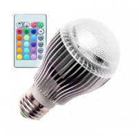 RGB E27 10W RGB con mando