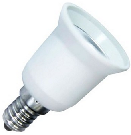 Adaptador E14 a E27