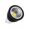 LED COB GU10 3W BLACK 